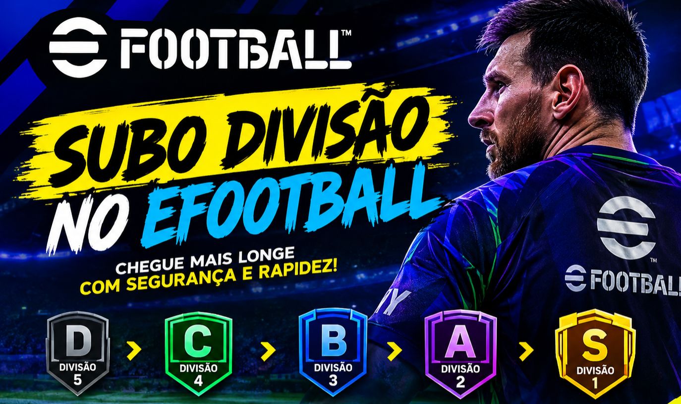 Subo divisão no efootball