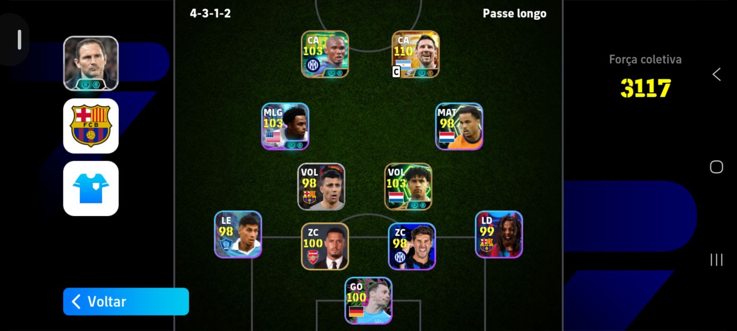 Contas efootball