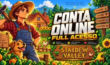 CONTA STEAM STARDEW VALLEY ONLINE (SOMENTE SUA)