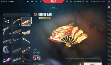 Conta VALORANT Faca Vct 2023, Leque Flamejante e Phantom Champions 2023