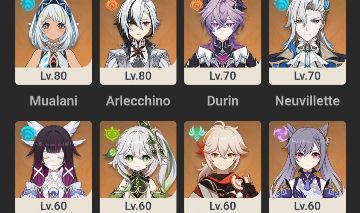 Conta de genshin, honkai star rail e zzz