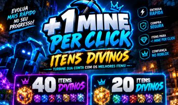 ITENS DIVINOS +1 MINE PER CLICK