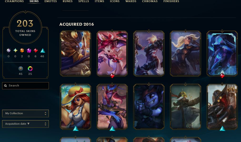 Conta Full Chall em varias Seasons e Skins UNICAS COM TAG PRO