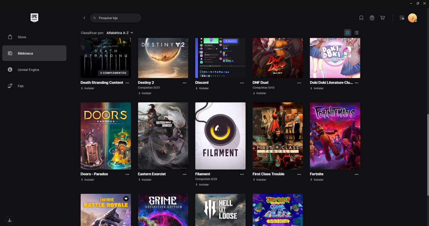 Conta Epic Games Acesso Total+Fortnite Com Skins Top+Mais De 5 Jogos Resgatados
