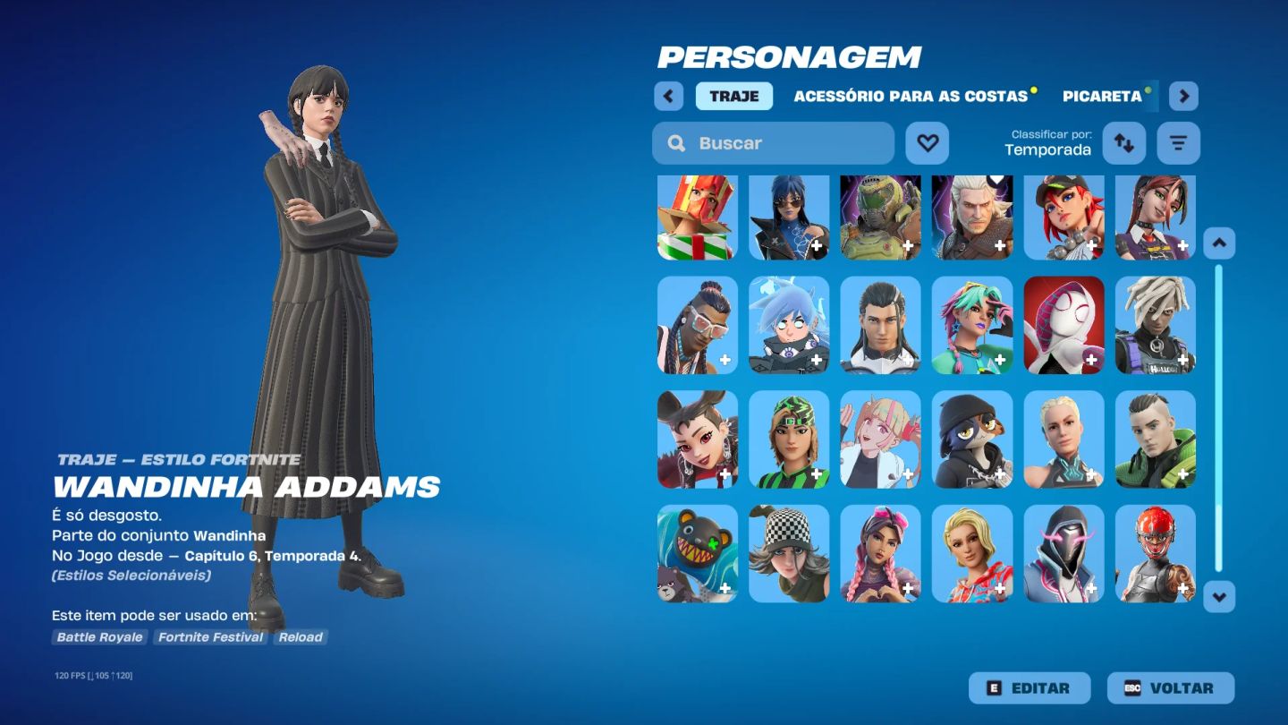 Conta Fortnite | 138 Skins |