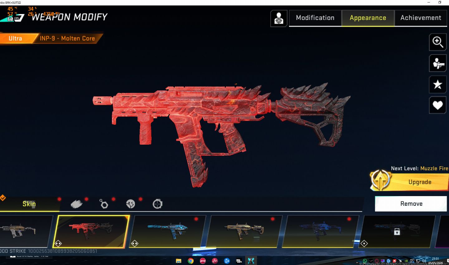 Blood strike CONTAA COM BASTANTE SKINS, OTIMA PARA COMEÇAR! (PREÇO NEGOCIAVEL)
