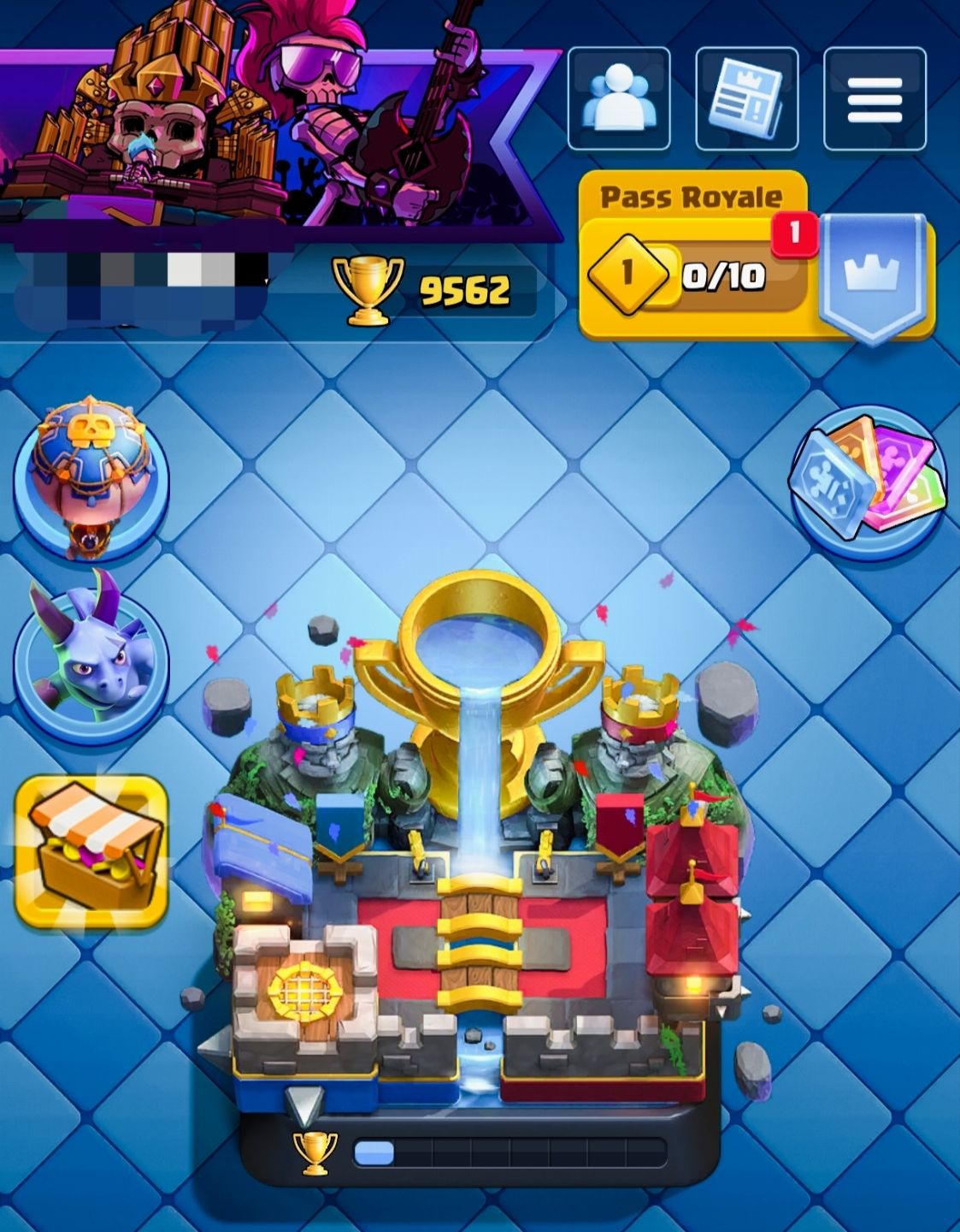 Conta de Clash Royale ARENA 24 VÁRIAS EVOLUTIVAS !