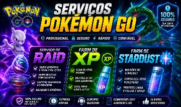 Pokemon Go Farm de XP Stardust e Raids