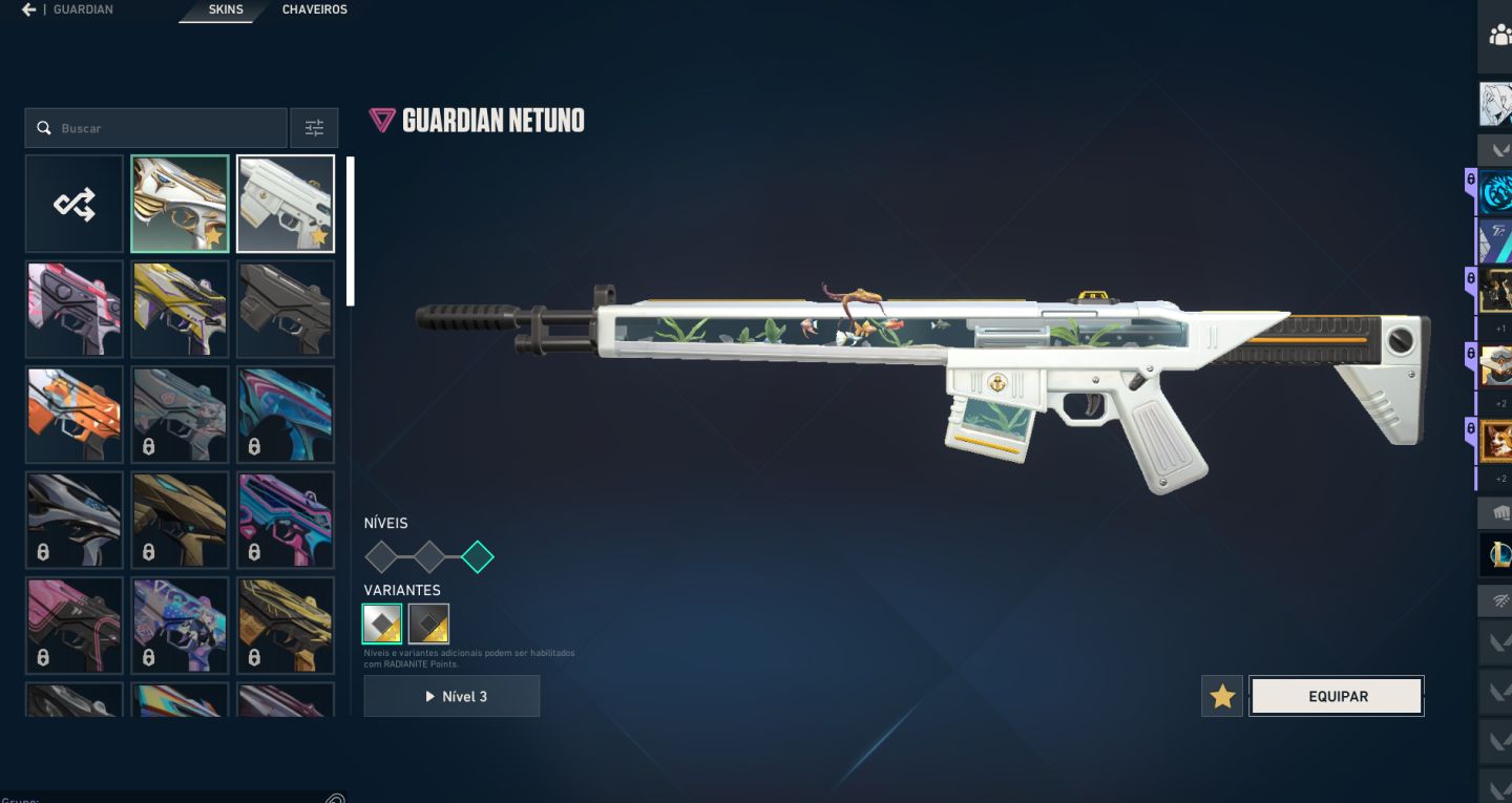 CONTA DE VALORANT ASCENDENTE MUITAS SKINS!!!!