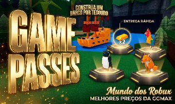 CONSTRUA UM BARCO BUILD A BOAT GAMEPASS GP OURO PORTAIS MOTORES ARPOES 2X