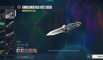 Conta valorant com faca vct 2026