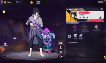 CONTA FF PREMIUM NV 15 - DUPLA PARCERIA NARUTO (SASUKE + JIRAYA)