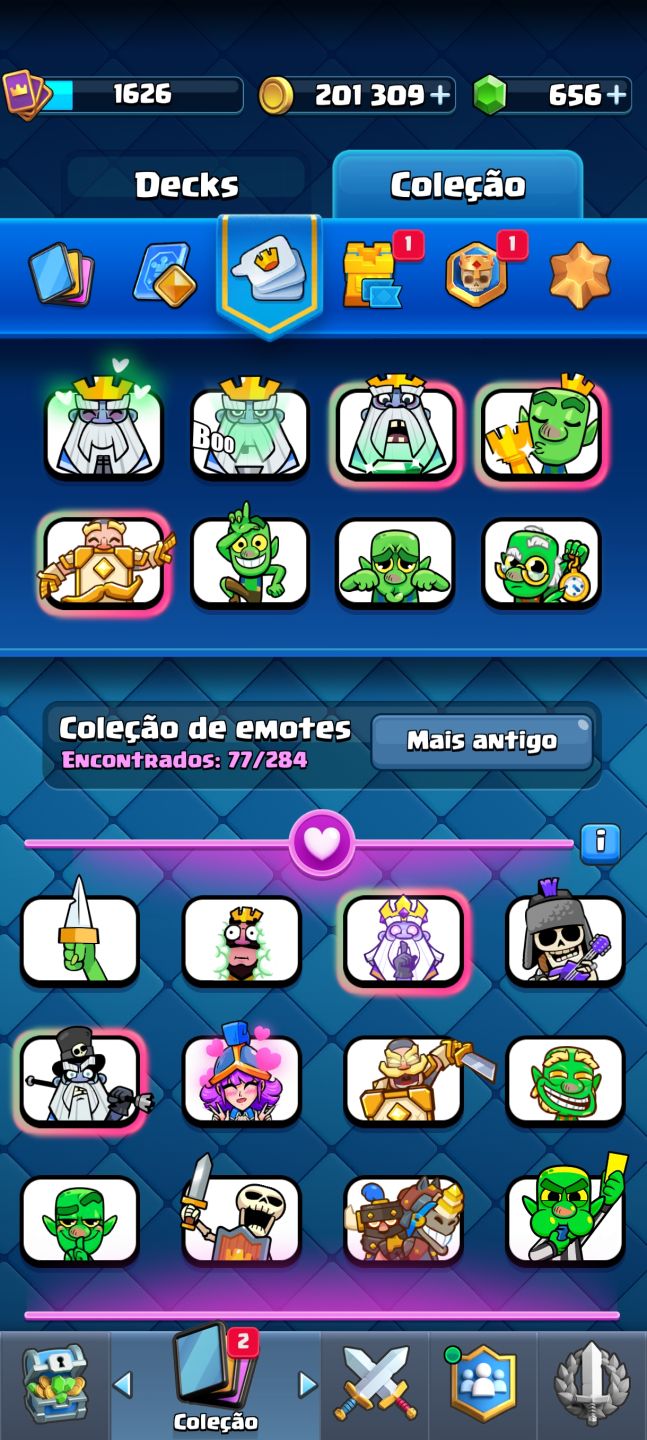 CONTEM EMOTES SUPER RAROS, ANTIGOS E EXCLUSIVOS