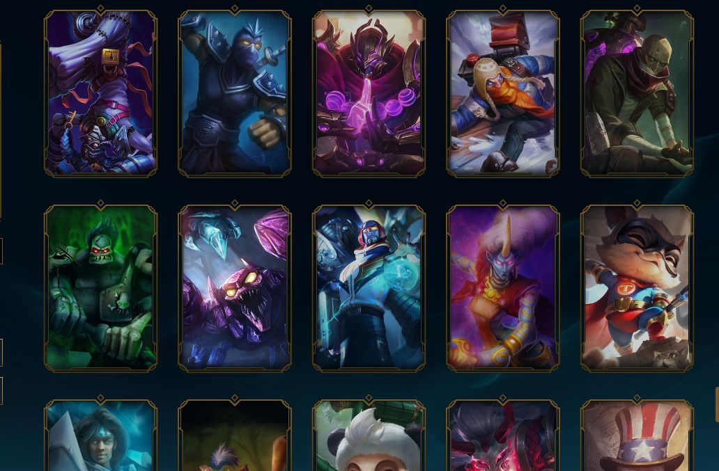 CONTA LOL BR 153 SKINS | LVL 347