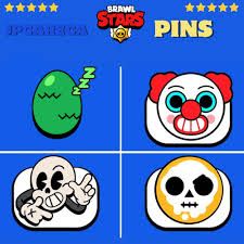 PINS, Moedas e ícone - Brawls stars