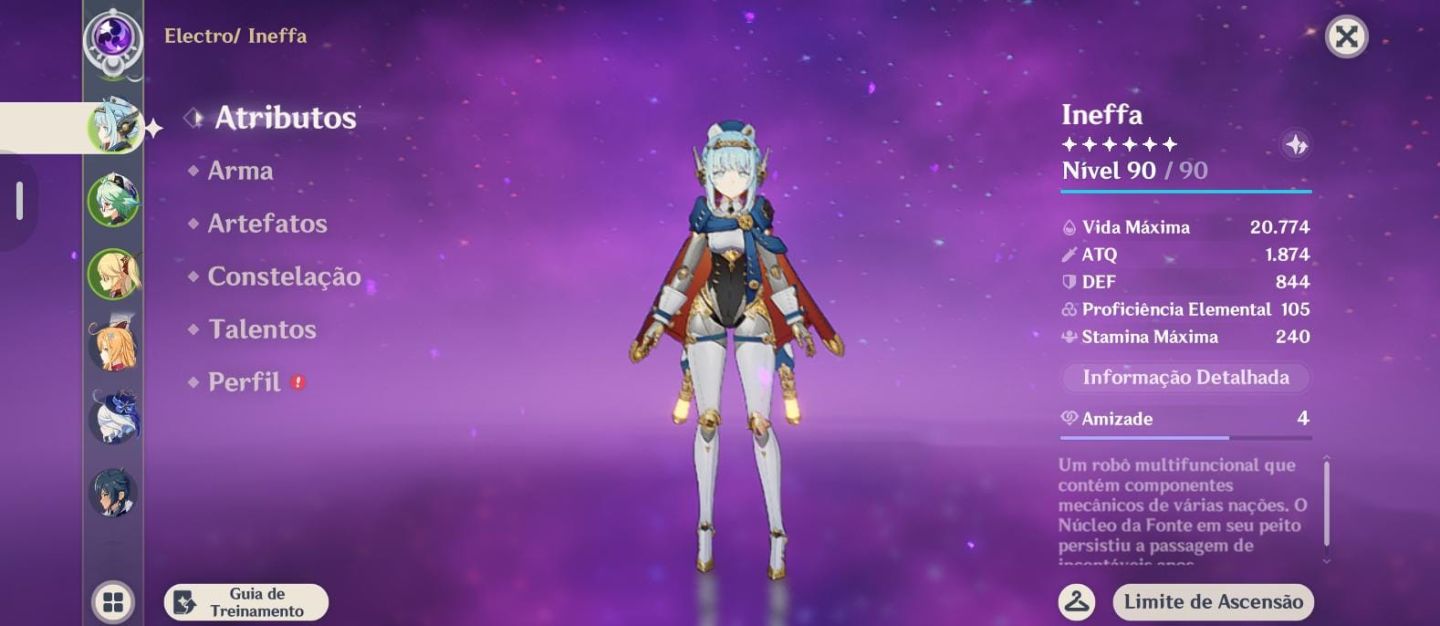 Mikuzi c1 + Odette + Furina c1 + Escoffier e Ineffa