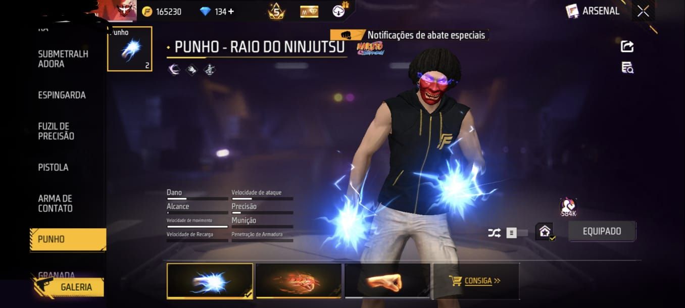 Conta ff antiga e rara!!!