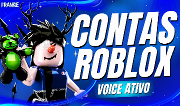 [50% OFF] CONTAS ROBLOX COM VERIFICAÇÃO DE IDENTIDADE 13+ VOICE ATIVO