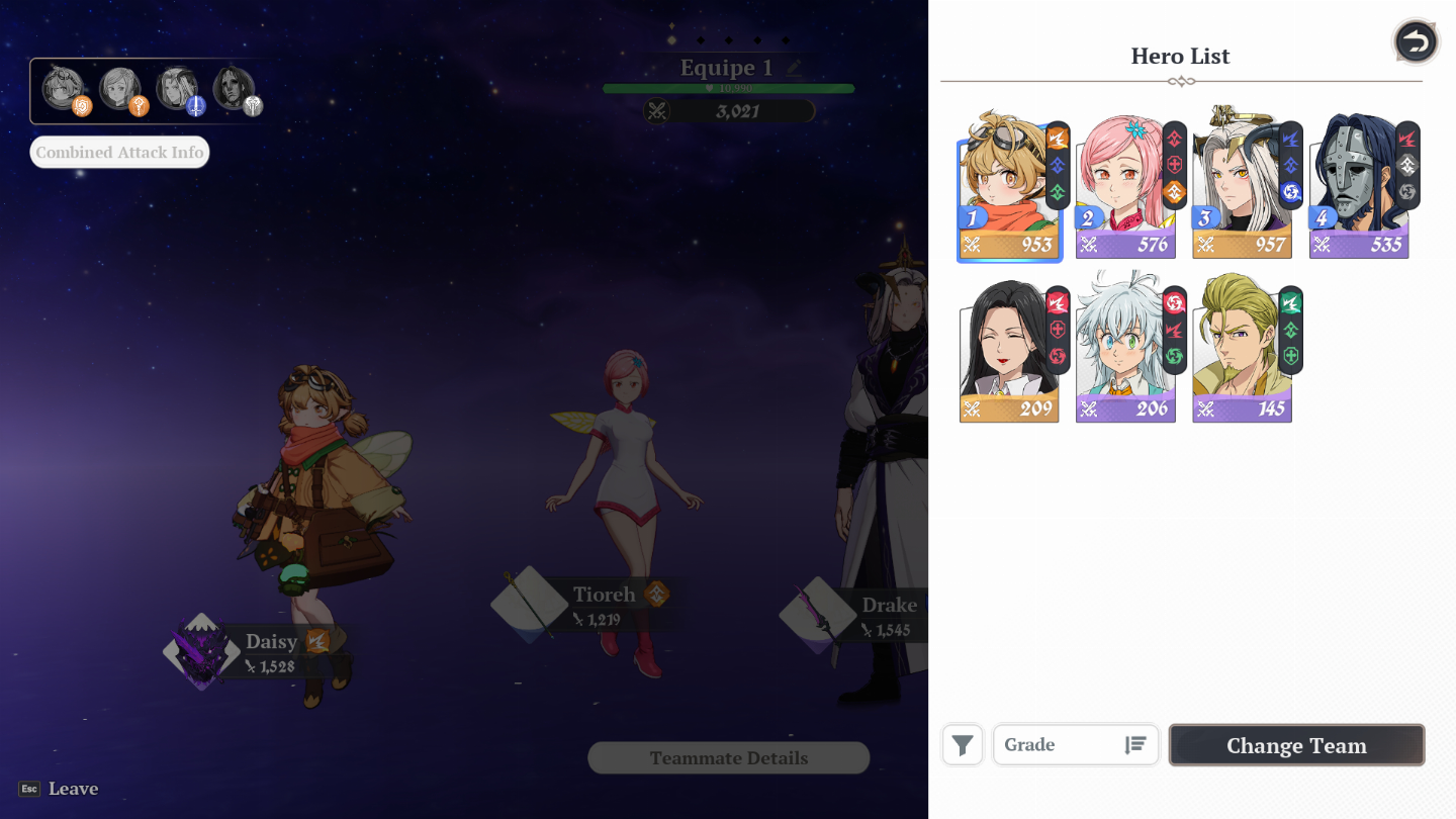 ZS | NA East | Escolha seu SSR Limitado | Reroll | The Seven Deadly Sins Origins