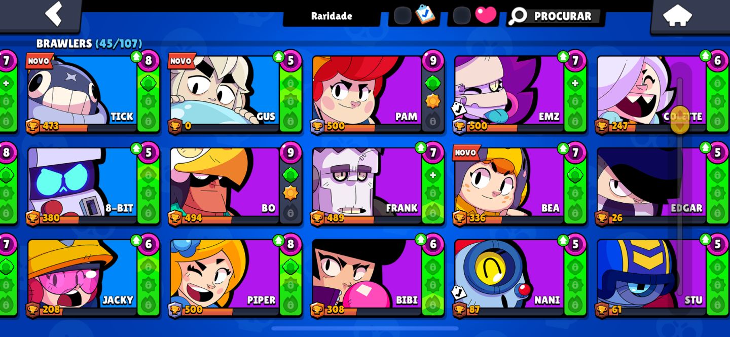COMBO 3 CONTAS: BRAWL STARS + COC + CLASH ROYALE