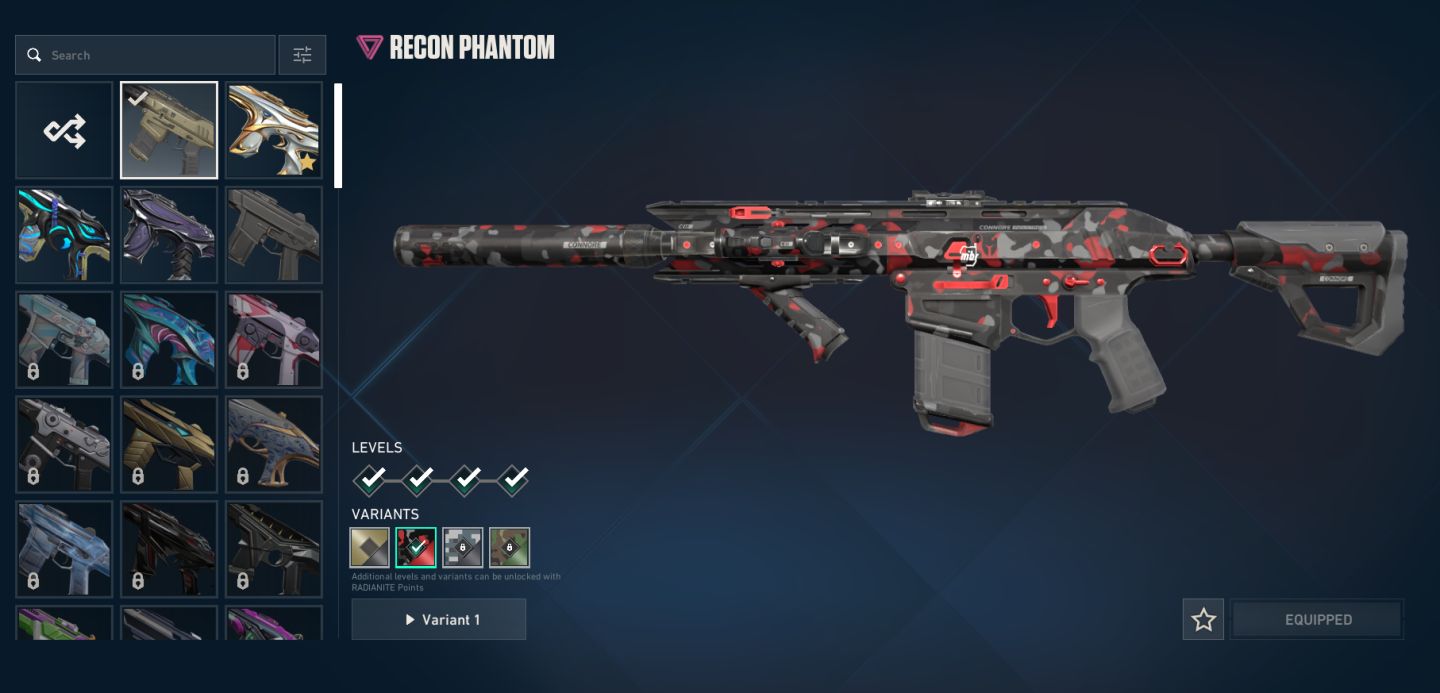 CONTA VALORANT (COM SKINS)
