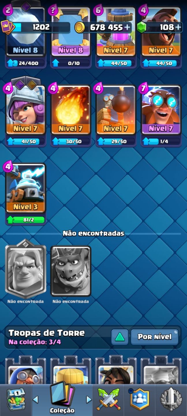 CONTA CLASH ROYALE À VENDA (8.170 TROFÉUS)!