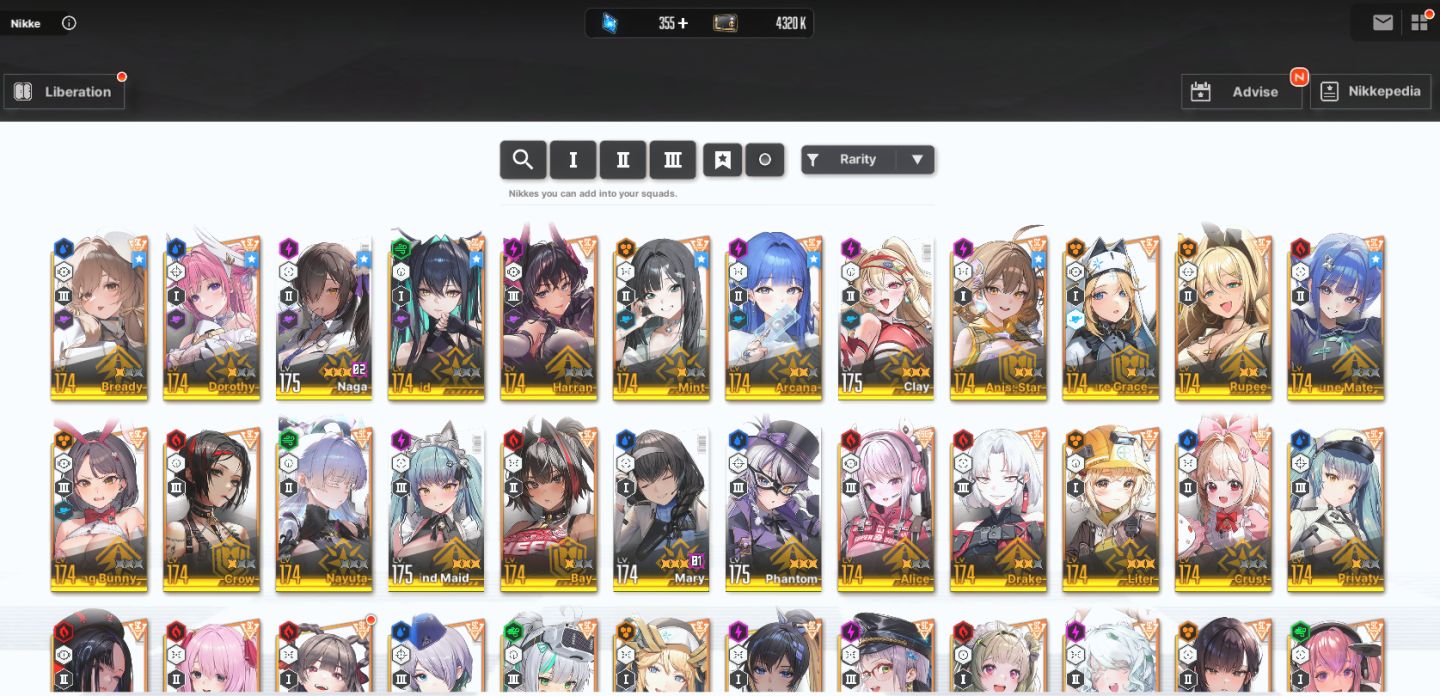 [Goddess of Victory: Nikke] - Anis: Star, Nayuta, Dorothy, Siren + 50 SSR