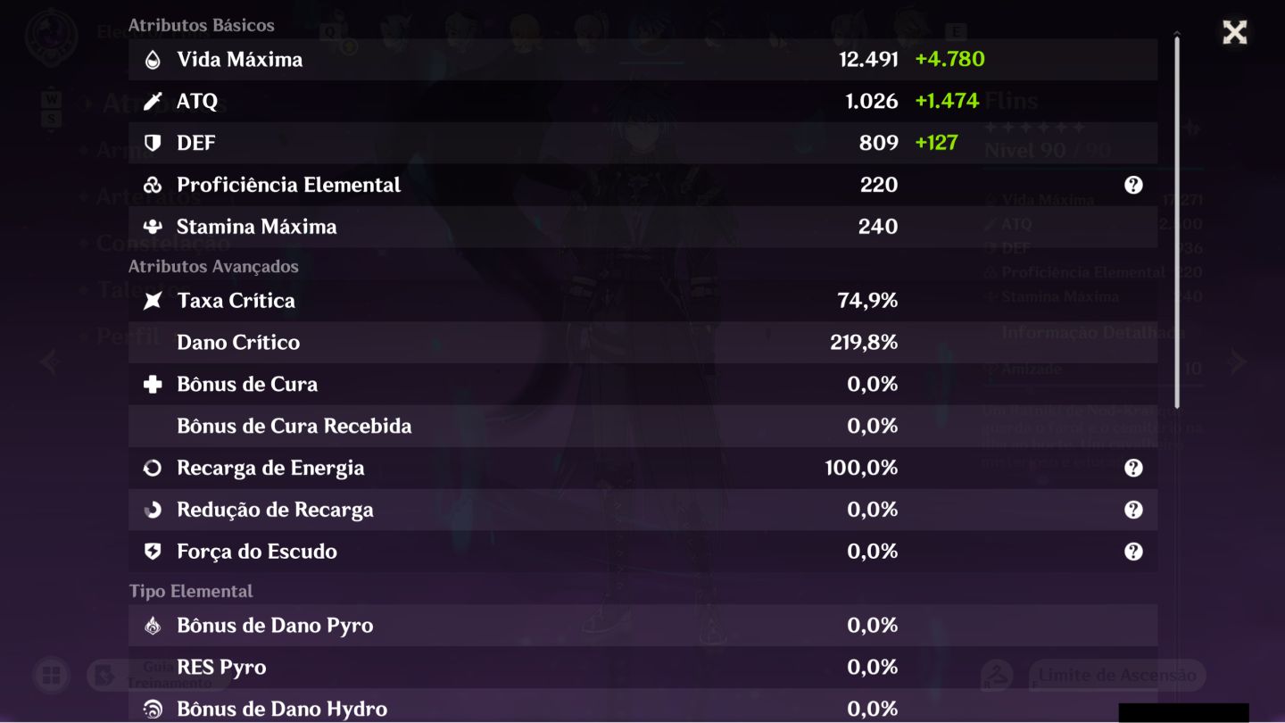 Conta Endgame | 39 Personagens T5 - 37 armas T5 (Columbina C2 + Odette C2 etc)