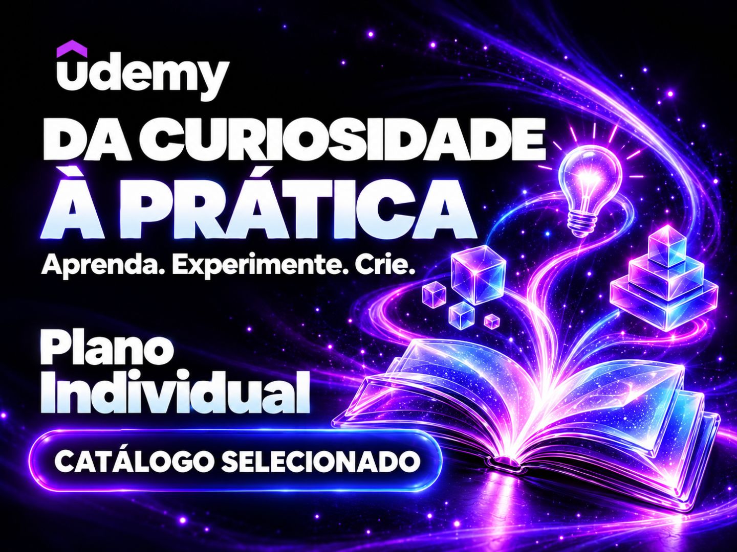 Udemy Plano Individual 30 dias | Conta pronta | Catálogo selecionado