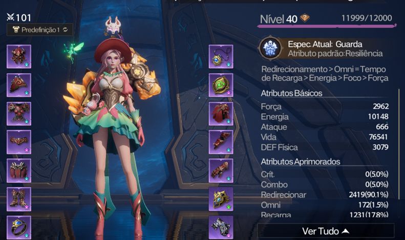 Paladina Tarisland - Latam 1 / pedra inscrita 73/ Tank de verdade! Passe on!