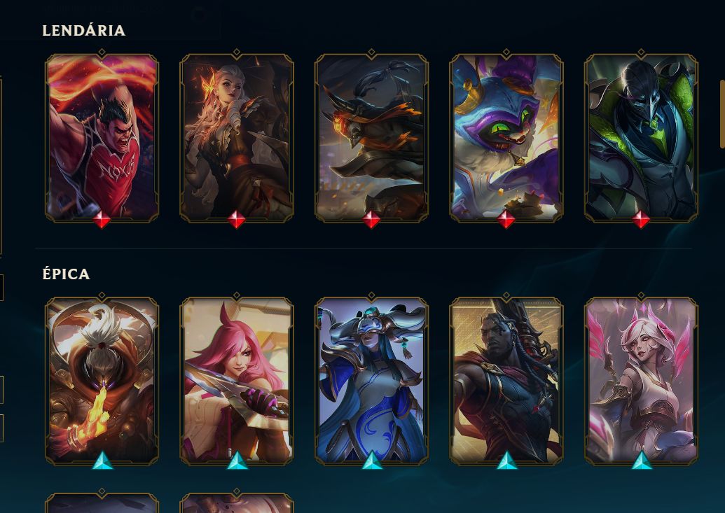 CONTA Diamante 1 50PDL | 33 Skins | Full Acesso HANDLVL