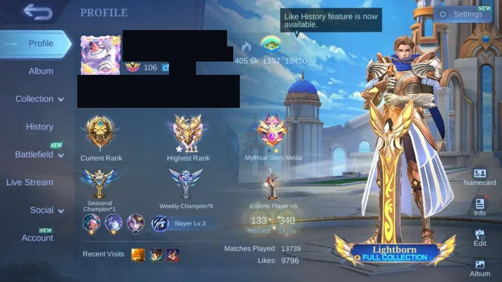 Floryn Sanrio - EX IMORTAL - FULL EMBLEMAS - FULL HEROIS