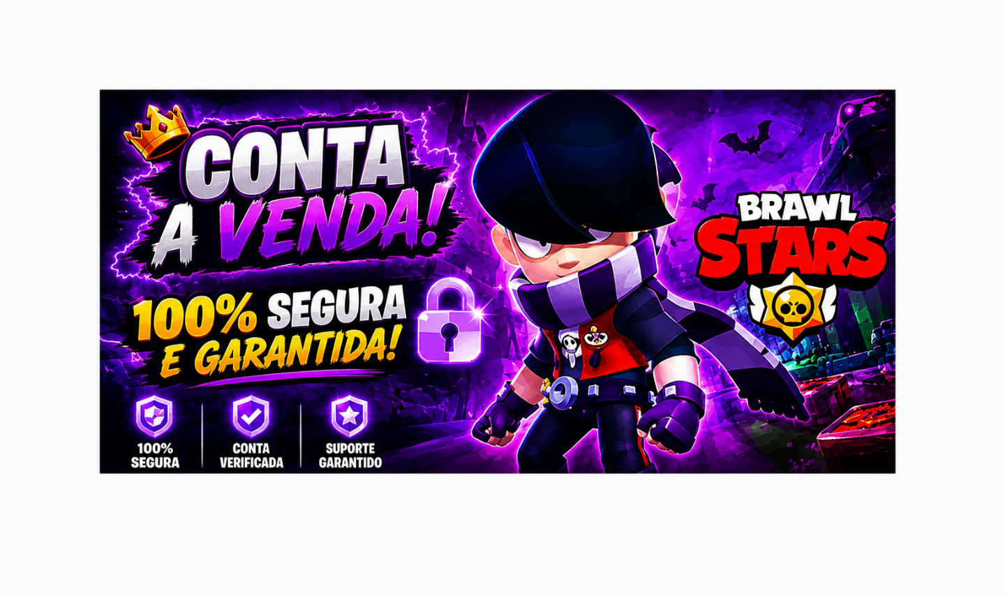 SUPER PROMOÇÃO DE CONTA DE BRAWL DE 45K DE TROFÉUS