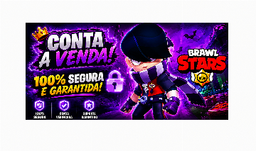 CONTA DE BRAWL DE 40K COM 4 SKINS DE HIPER