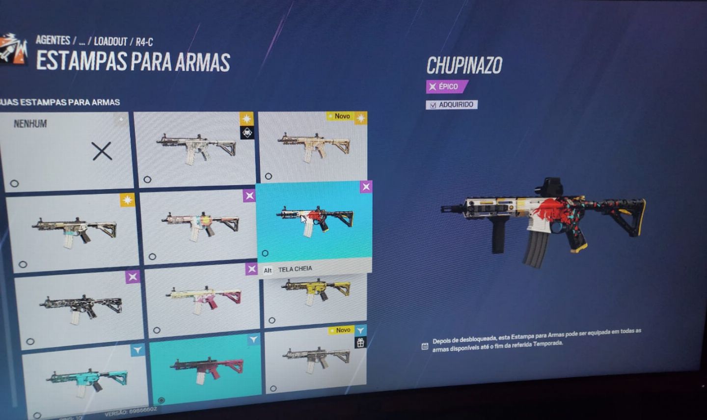 Conta R6 - pro league ano2, degrade e obsidiana!