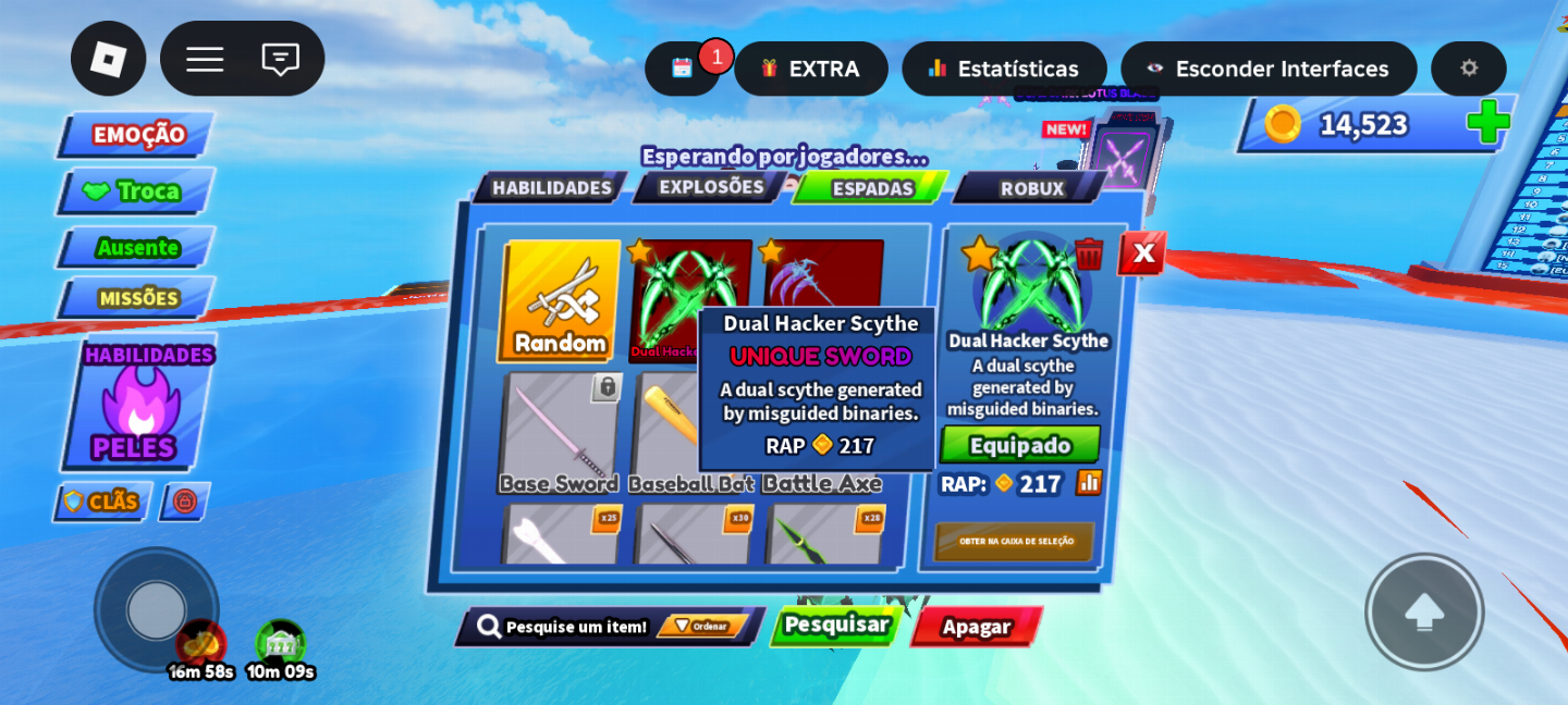 DUAL HACKER SCYTHE MELHOR PREÇO