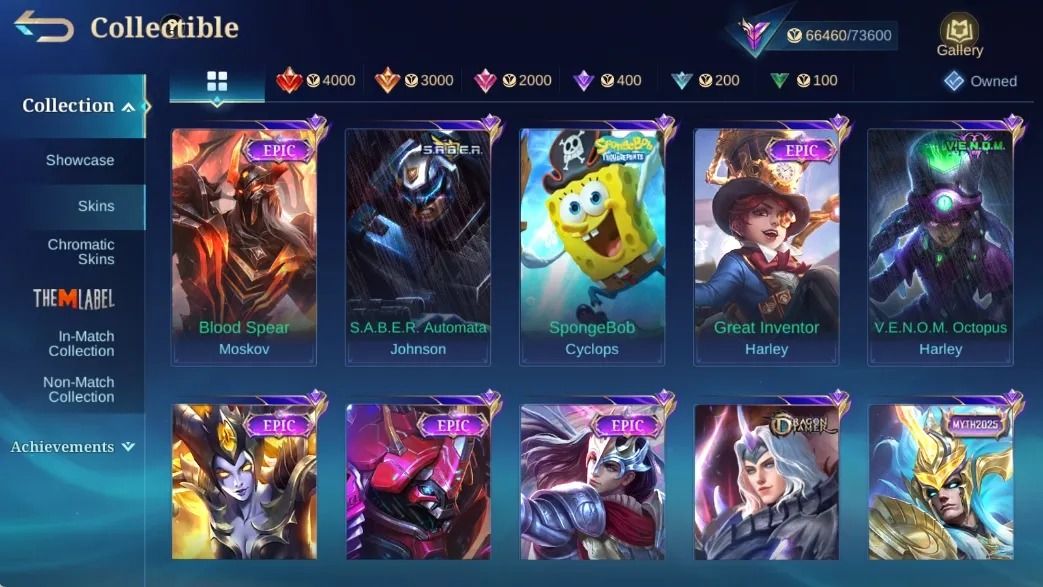 Sanrio Floryn - 3 luckbox - ex imortal e muitas skins