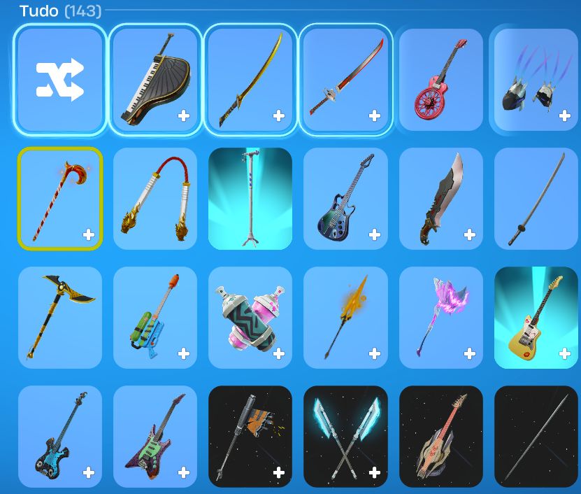 Conta de Fortnite antiga (Muitas skins)