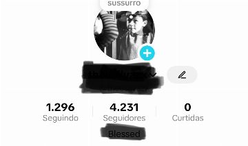 Conta de Tiktok com 4,2K de seguidores / Leia a descrição antes de comprar