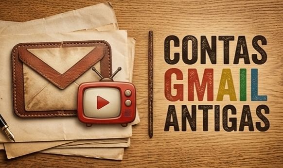 CONTAS GMAIL ANTIGAS | IP BR | AQUECIDAS