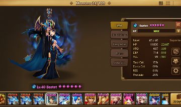 COMPTE SUMMONERS WAR 4 D&L NAT 5 EUR 250,00 - FR