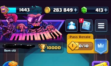 Clash Royale Conta| 10k TROFÉUS