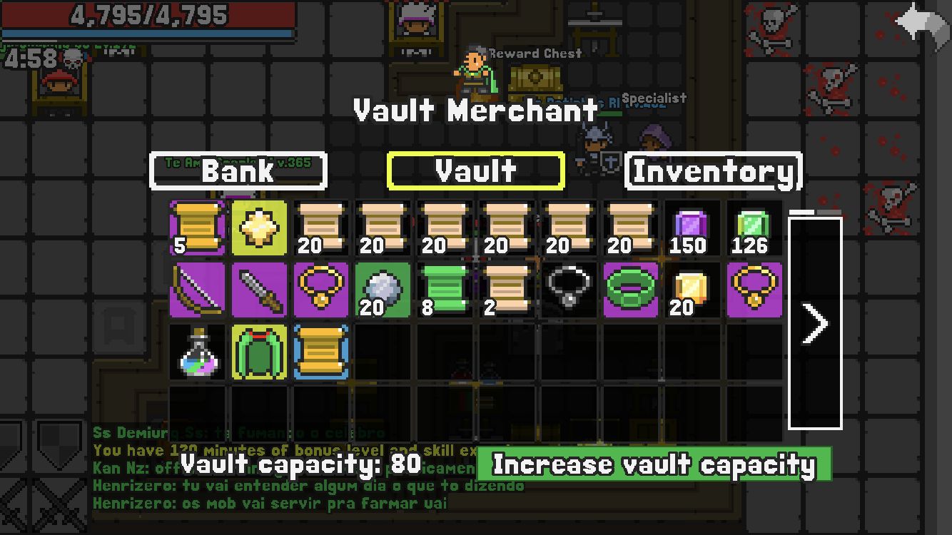 Conta LvL. 313 Rucoy Online (Conta Farmer)