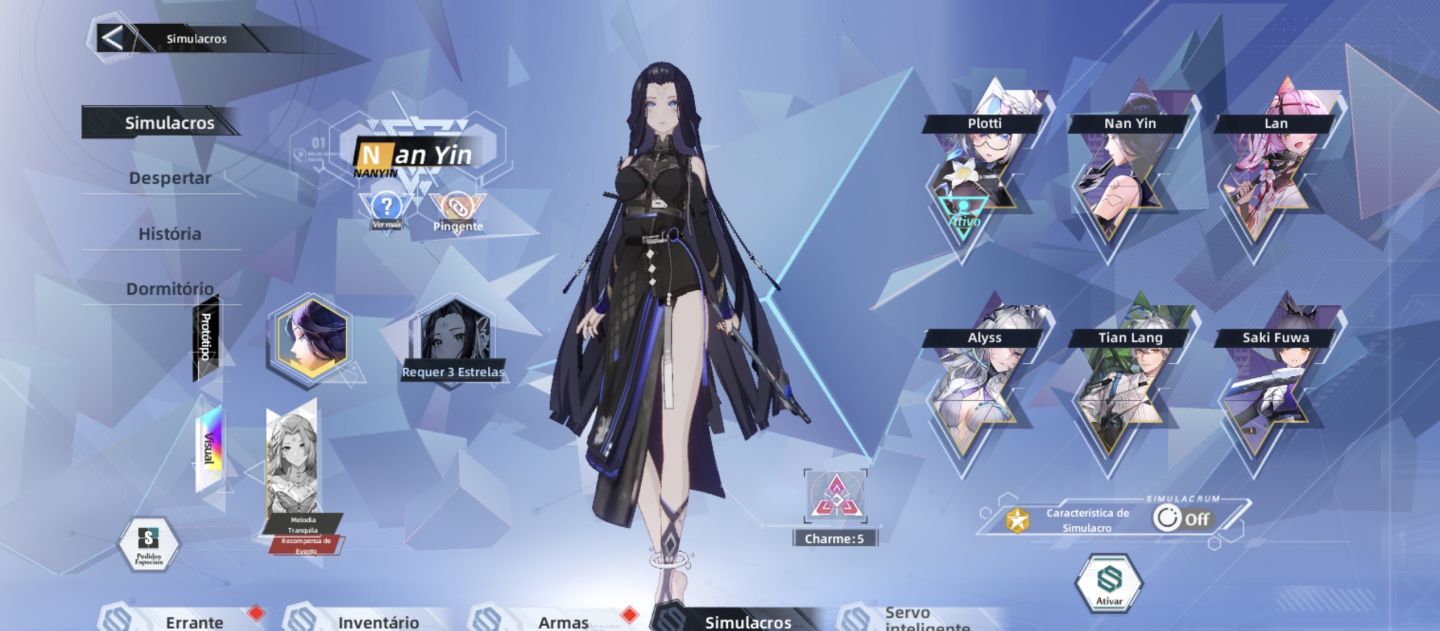 Tower of fantasy (conta antiga muito boa 2020)