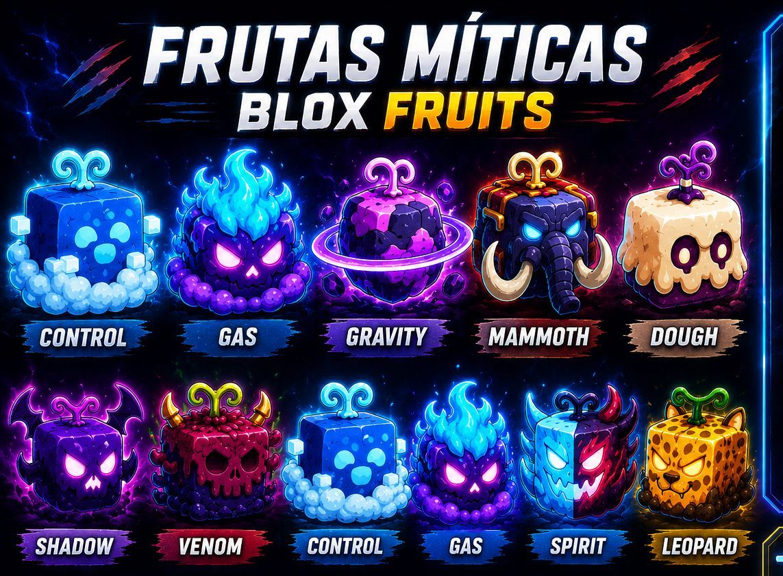 Frutas físicas blox fruits