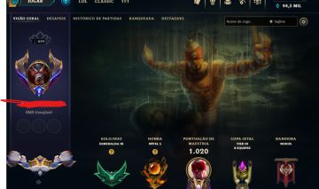 Conta League Of Legends todos champ level 899 457 skins