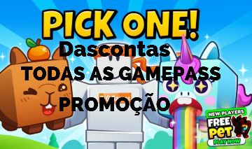 PET SIMULATOR/ROBLOX/TODAS AS GAMEPASS /ENTREGA RAPIDA