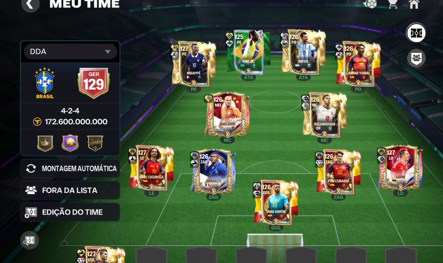 Conta FC Mobile GER 130