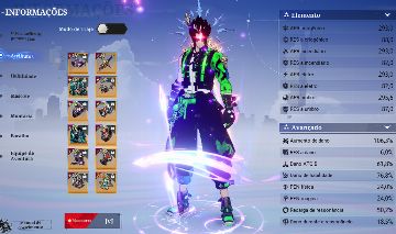 Crystal of Atlan Magiblade Joker 1 98k poder arma da rainha