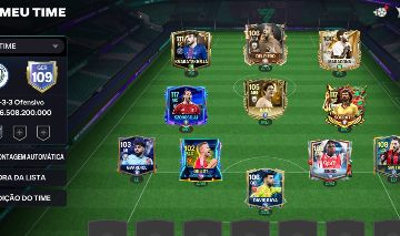 Conta Fc mobile poder gear 109